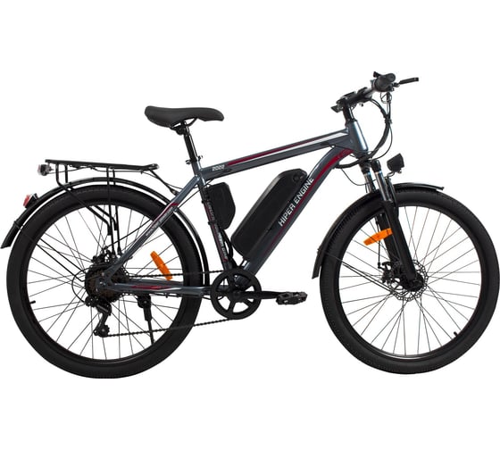 Электровелосипед HIPER Engine MTB S1 Space Gray 2022, 26" колеса HE-MTB-S1 Space Gray