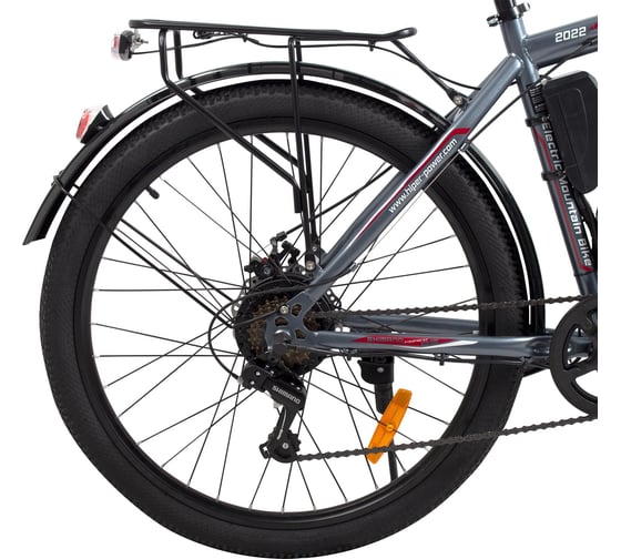 Электровелосипед HIPER Engine MTB S1 Space Gray 2022, 26" колеса HE-MTB-S1 Space Gray