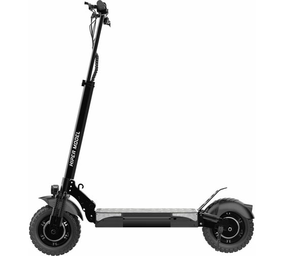 Электросамокат HIPER колеса 10”, шины надувные, 1000 Вт мотор, батарея 12.5Ач Model B2 Black