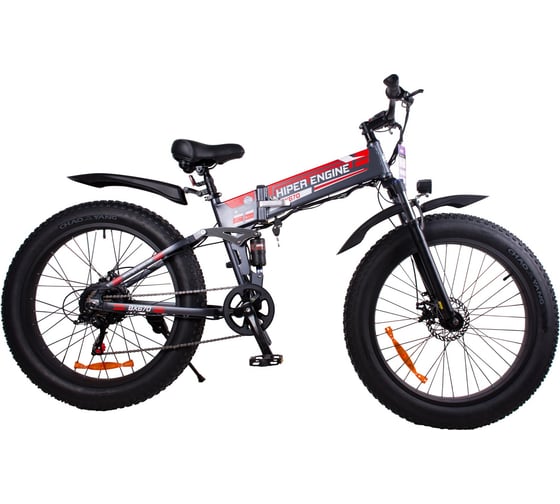 Электровелосипед HIPER Engine Fat BX670 Space Gray 2022, HE-BX670 Space Gray