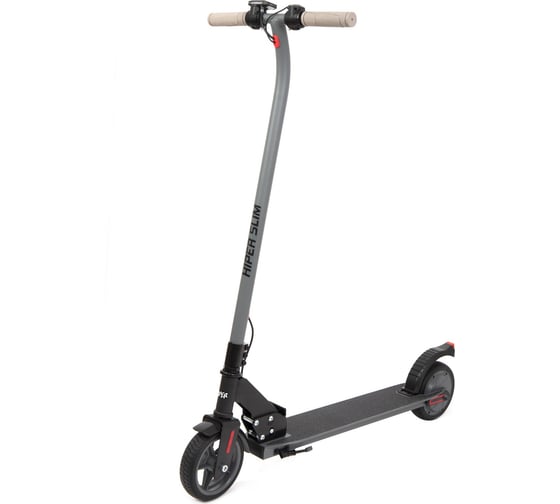 Электросамокат HIPER колеса 6.5", шины литые, 250 Вт мотор, батарея 6Ач Slim VX661 Gray