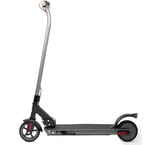 Электросамокат HIPER колеса 6.5", шины литые, 250 Вт мотор, батарея 6Ач Slim VX665 Gray