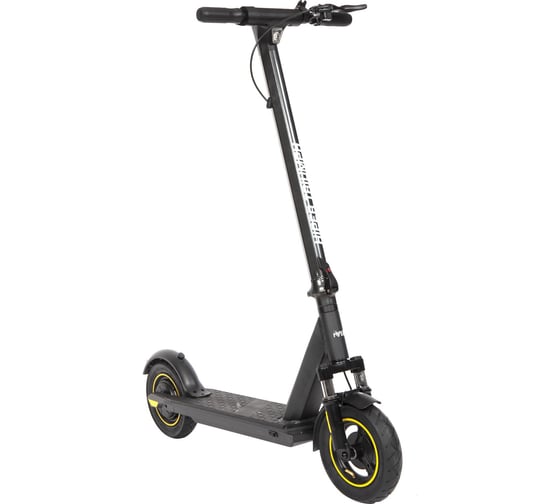 Электросамокат HIPER приложение IoT, колеса 10”, шины надувные, 400 Вт Triumph T105 Black
