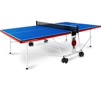 Теннисный стол Start Line Compact Expert Indoor green, профессиональный, для помещений, с встроенной сеткой 6042-21