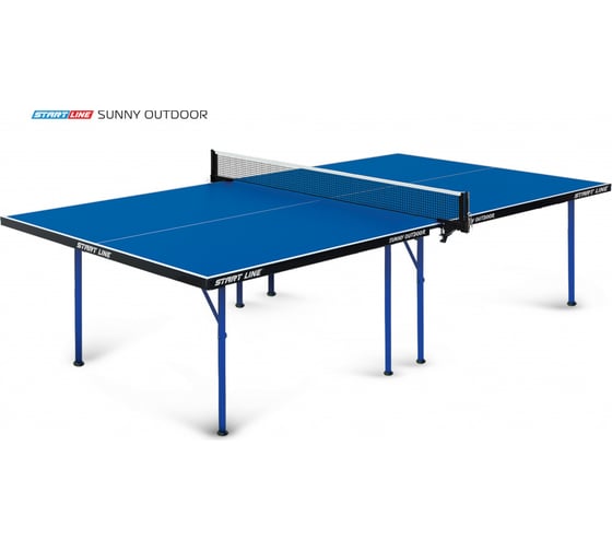 Теннисный стол Start Line Sunny Outdoor blue, всепогодный, любительский 6014