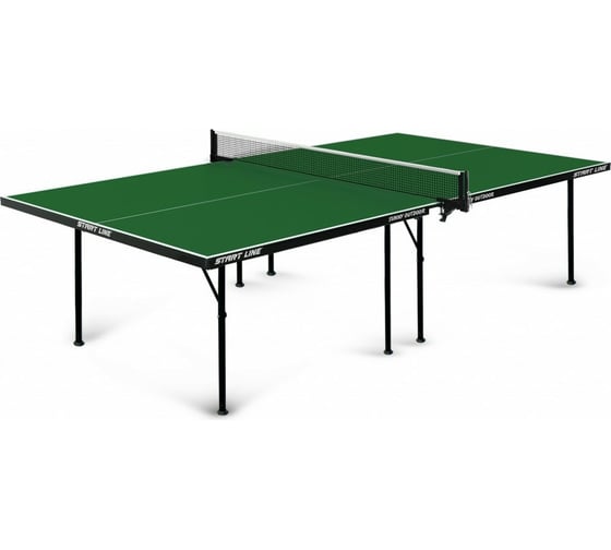 Теннисный стол Start Line Sunny Outdoor green, всепогодный, любительский 6014-1 1