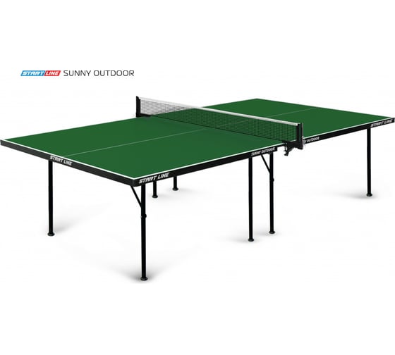 Теннисный стол Start Line Sunny Outdoor green, всепогодный, любительский 6014-1