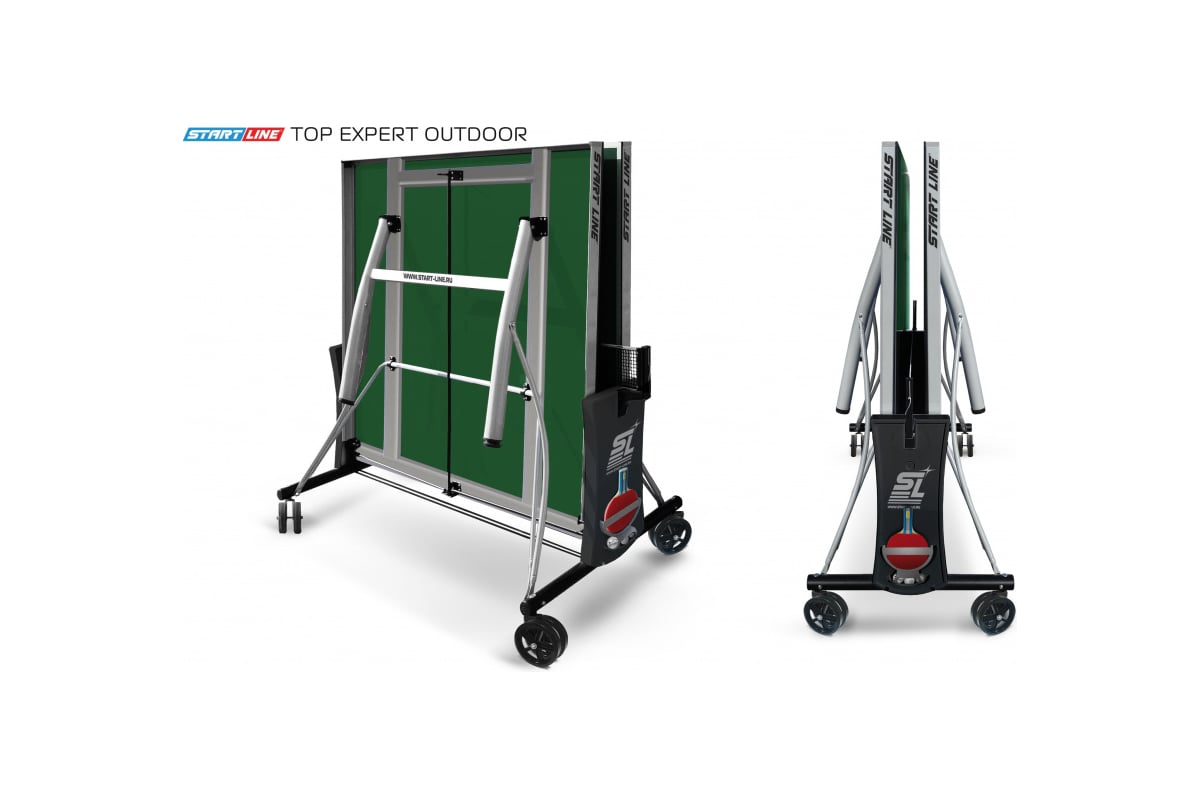 Теннисный стол Start Line Top Expert Outdoor green, всепогодный ...