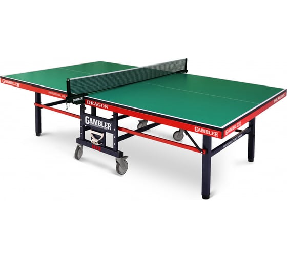 Теннисный стол Start Line Gambler DRAGON green, профессиональный, для помещений GTS-8