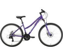Велосипед STARK Luna 22 диаметр колес 26.2 D, фиолетовый/серебристый, размер рамы 16 HQ-0005182