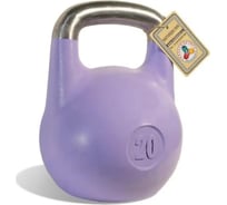 Чемпионская гиря ООО "Верхнеуральский завод РТИ" Титан, 20 кг, фиолетовая KC00120