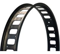Обод NANDUN 24 36H, 80MM (Fatbike) черный H000013056