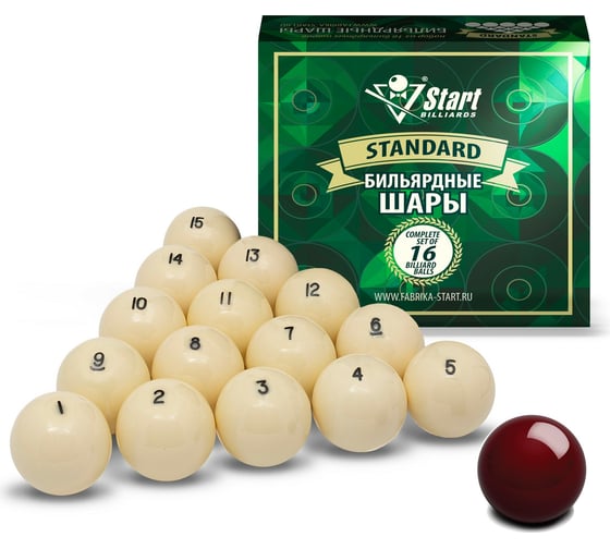 Шары для бильярда Start Line Start Billiards Standard 68 мм 797401 1