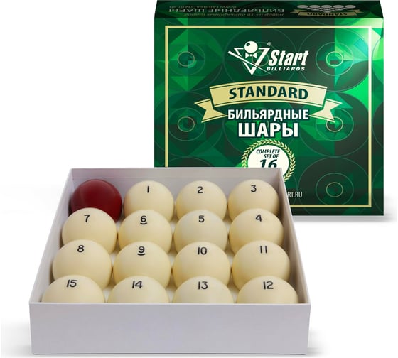 Шары для бильярда Start Line Start Billiards Standard 68 мм 797401