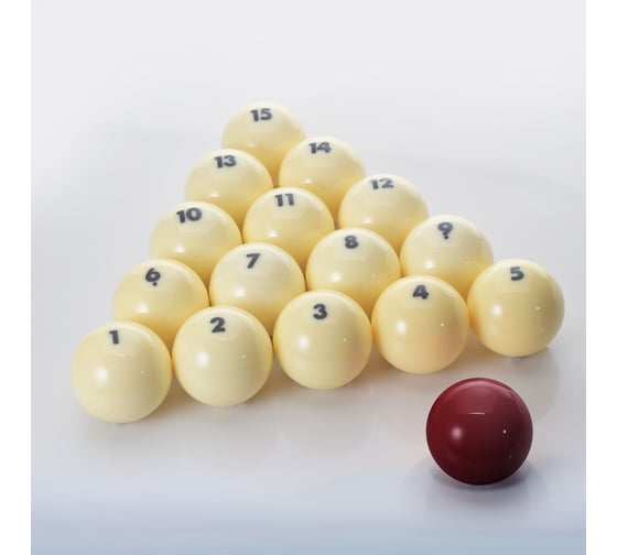 Шары для бильярда Start Line Dyna spheres Prime Pyramid Next Gen 67 мм BDSPYBR670R