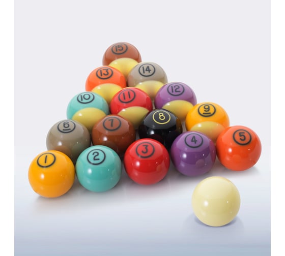 Шары для бильярда Start Line Dyna spheres Tungsten Pool Next Gen 57.2 мм BDSPOTU572US 1