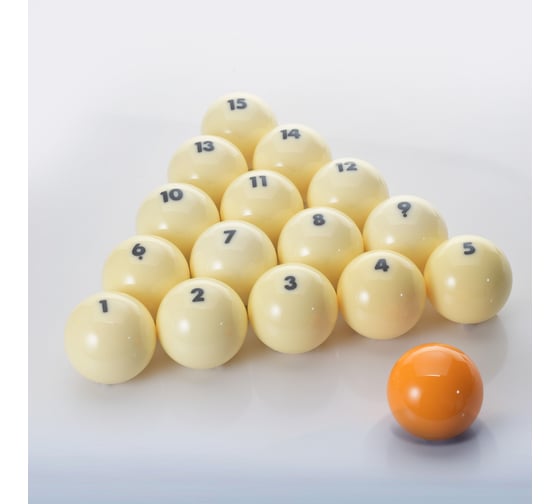 Шары для бильярда Start Line Dyna spheres Prime Pyramid Next Gen 67 мм BDSPYBR670Y 1