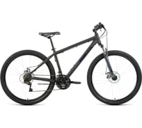 Велосипед ALTAIR AL 27.5 D, 2022г, рост 17, черный матовый/черный RBK22AL27229