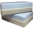 Блок для йоги ZDK голубой/белый/серый, 2шт, 23x15x8см, 180г ZDKblock7.5/06 1