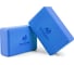 Блок для йоги ZDK голубой, 2шт, 23x15x8см, 180г ZDKblock7.5/blue 1