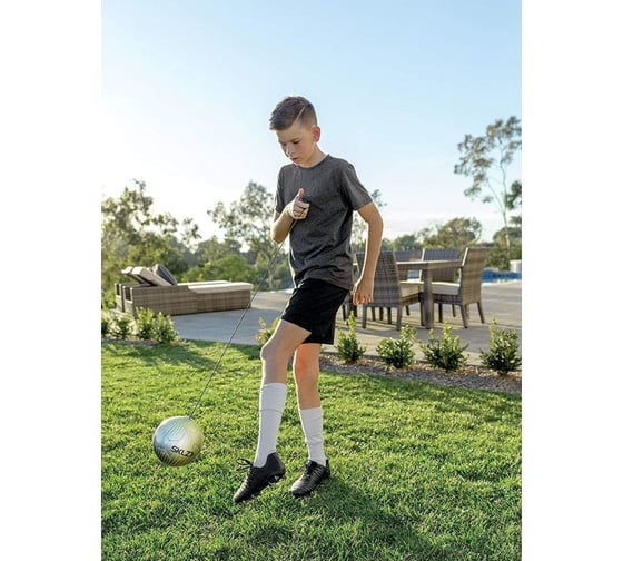 Тренажер для отработки ударов SKLZ Star-Kick TOUCH TRAINER VOLT SILVER 212694