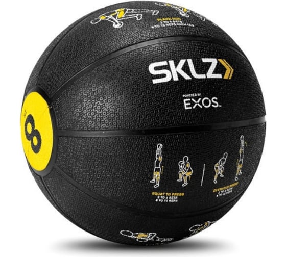 Медицинский тренировочный мяч TRAINER MED BALL SKLZ PERF-MEDB-001