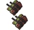 Утяжелители на ноги ZDK песок, 5кг, 2x2.5кг 5kg_green 4