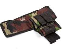 Утяжелители на ноги ZDK песок, 1кг, 2x0.5кг Cliff1/зеленый