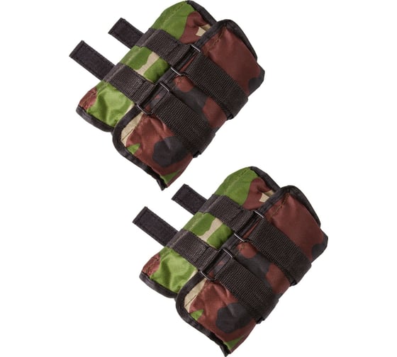 Утяжелители на ноги ZDK песок, 4кг, 2x2кг 4kg_green