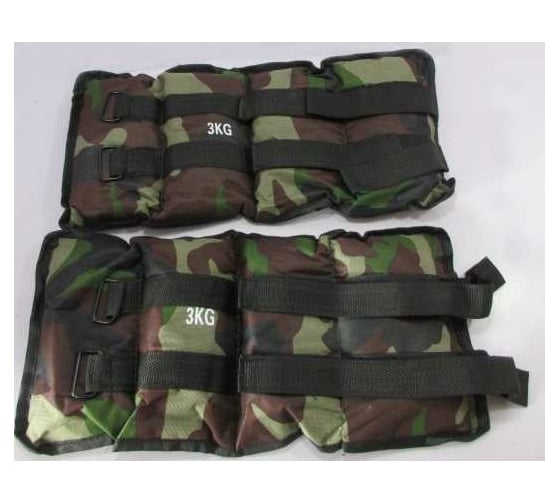 Утяжелители на ноги ZDK песок, 6кг, 2x3кг 6kg_green