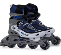 Раздвижные ролики Larsen Nero Blue синие, размер S/31-34 4690222135626