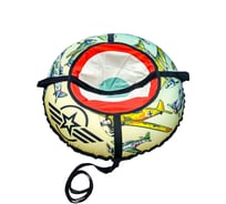 Санки-ватрушка Fani&Sani Самолеты PROFFI диаметр 110 см 84302