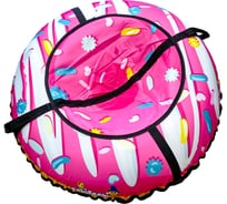 Санки-ватрушка Fani&Sani БУБЛИК PROFFI диаметр 110 см 84202