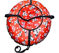 Санки-ватрушка Fani&Sani панда PROFFI диаметр 110 см 84226