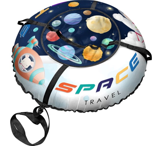 Санки-ватрушка Fani&Sani Space PROFFI диаметр 90 см 84288
