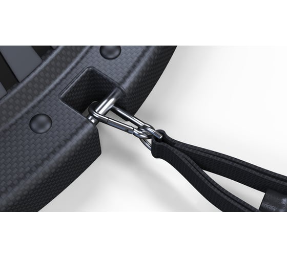 Гимнастическая надувная полусфера Original FitTools R3 с эспандерами и насосом FT-BSU-R3