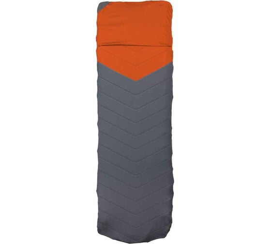 Чехол для надувного коврика Klymit Quilted V Sheet cерый/оранжевый 13ICORSVC