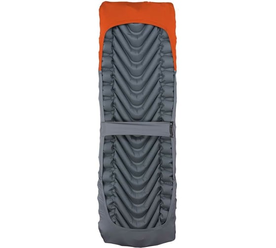Чехол для надувного коврика Klymit Quilted V Sheet cерый/оранжевый 13ICORSVC