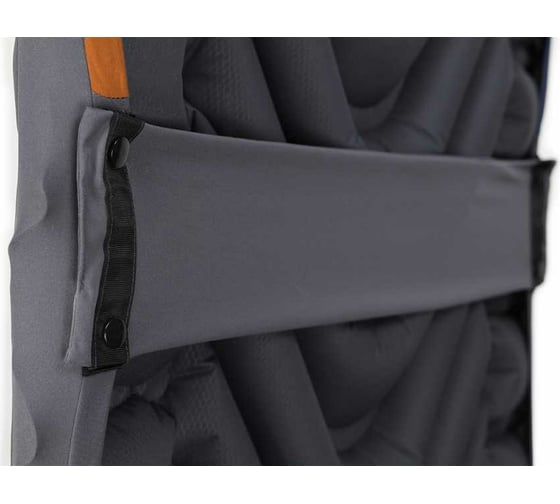 Чехол для надувного коврика Klymit Quilted V Sheet cерый/оранжевый 13ICORSVC