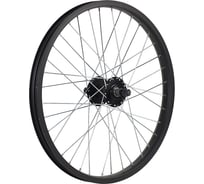 Переднее колесо STARK диаметр колеса 20, BMX, обод MX-25, алюминиевый сплав, черный, втулка KT-135F H000008388