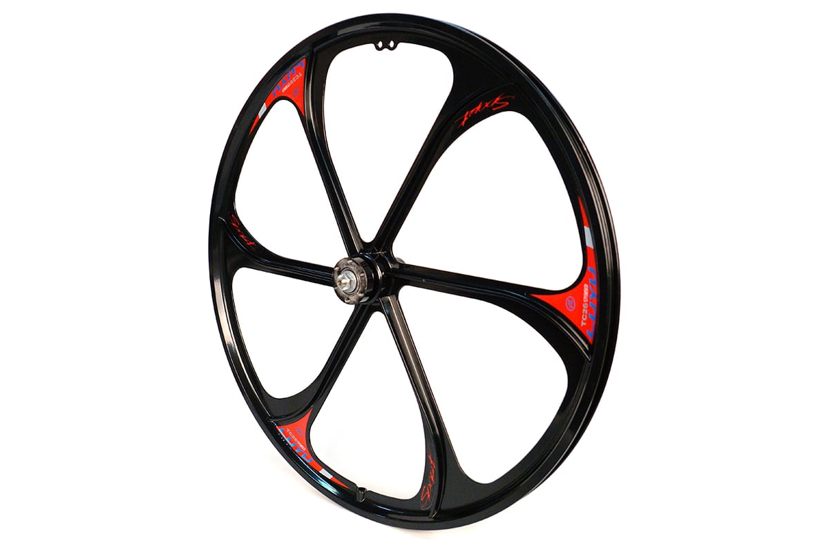 Переднее колесо NANDUN диаметр колеса 26, MTB, литое алюминиевое, 6 ...