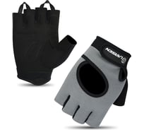 Перчатки для фитнеса Larsen 16-8344 black/grey, размер L 4690222155631