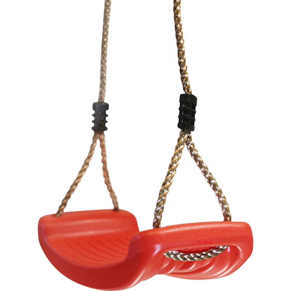 Качели детские подвесные пластиковые на веревке Лодочка (Ширина 43 см ...
