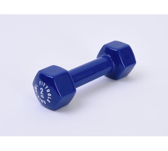 Гантель в виниловой оболочке Original FitTools 2 кг FT-VWB-2