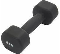 Неопреновая гантель SportElite 4 кг, антрацит ES-0394