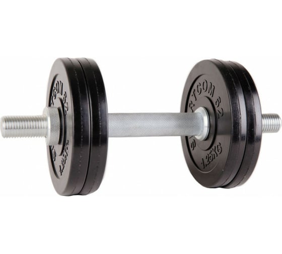Обрезиненная сборная гантель SportElite 7 кг ES-0671 1