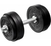 Обрезиненная сборная гантель SportElite 12 кг ES-0669