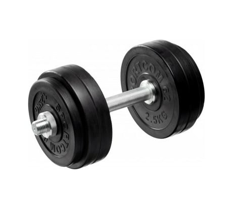 Обрезиненная сборная гантель SportElite 9.5 кг ES-0668