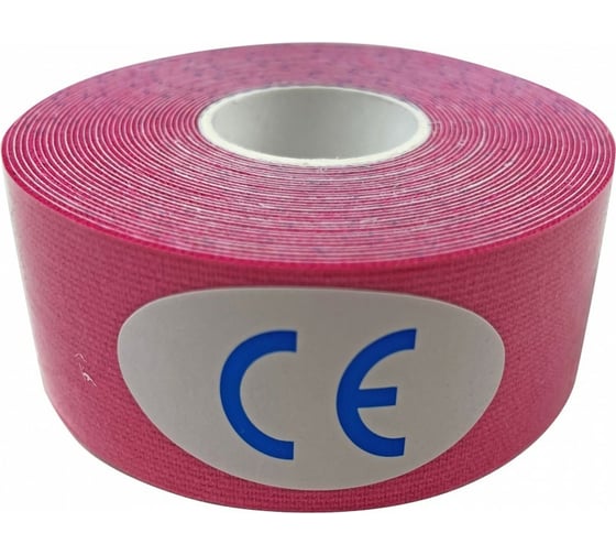 Кинезио-тейп SportElite розовый, 2.5 см х 5 м 5707SE