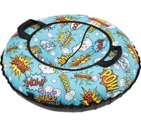 Надувные санки Ecos Ватрушка Надписи 85 см 998446